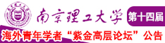 狂C少萝南京理工大学第十四届海外青年学者紫金论坛诚邀海内外英才！